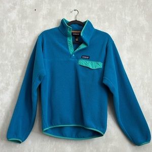 Patagonia blue pullover